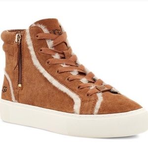 UGG Olli Heritage High Top Sneakers, Size 9